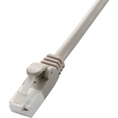 エレコム Cat5e対応ツメ折れ防止LANケーブル ライトグレー 2m RoHS指令準拠(10物質) LD-CTT/LG2/RS 1本
