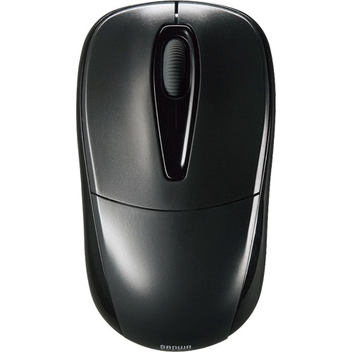 サンワサプライ 静音ワイヤレスマウス ブラック MA-WH123BK 1個
