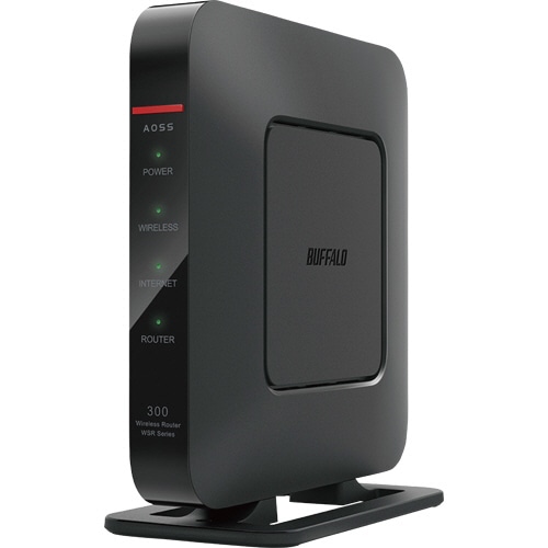バッファロー QRsetup Air Station ハイパワーGiga 無線LAN親機 11n/g/b 300Mbps Dr.Wi-Fi対応 WSR-300H