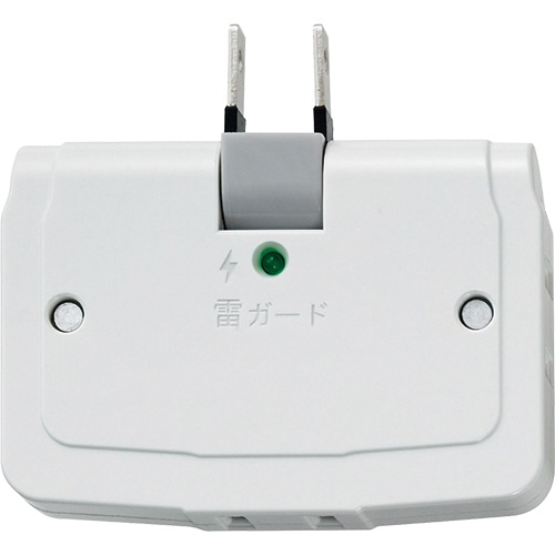 ELPA 耐雷サージ コーナータップ 3個口 ホワイト A-360SB(W) 1個