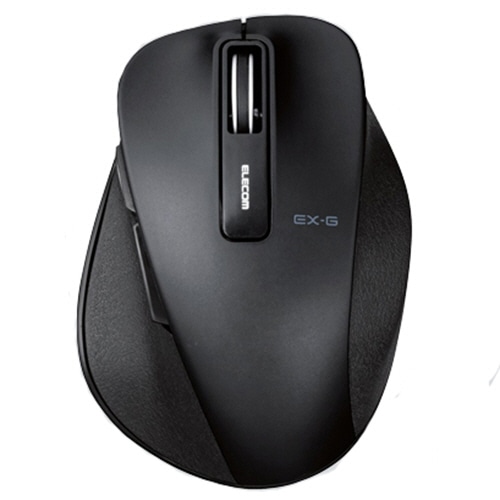エレコム EX-G ワイヤレスBlueLEDマウス Sサイズ ブラック M-XGS10DBBK 1個