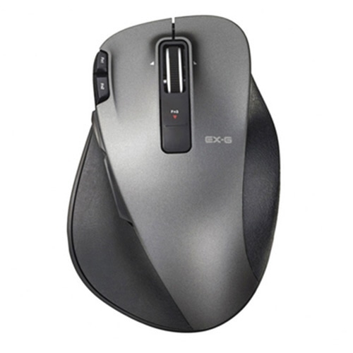 エレコム EX-G Ultimate Laserマウス Lサイズ ブラック M-XGL20DLBK 1個