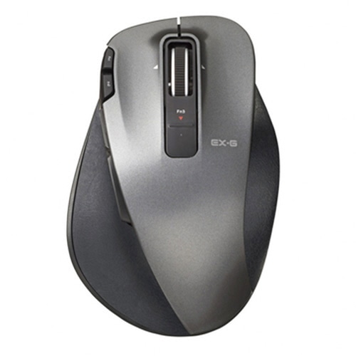 エレコム EX-G Ultimate Laserマウス Mサイズ ブラック M-XGM20DLBK 1個