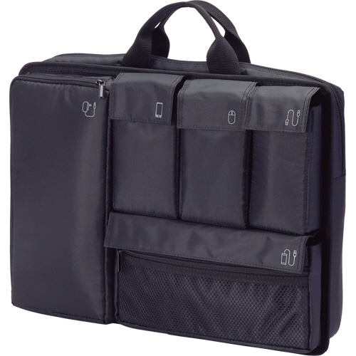 エレコム 分離型整理インナーバッグ 15.6インチノートPC対応 ブラック BM-IBSP15BK 1個