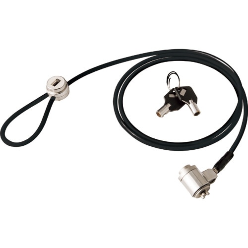 YAMAZEN セキュリティワイヤー 2m 直径4mm YSW-2(B) 1個