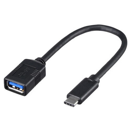 バッファロー　ＵＳＢ３．１　Ｇｅｎ１変換ケーブル（Ａ　ｔｏ　Ｃ）　ブラック　０．１５ｍ　ＢＳＵＡＭＣ３１１０１５ＢＫ　１本