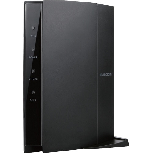 エレコム 無線LANルーター 11ac 867+300Mbps対応 WRC-1167FEBK-S 1台