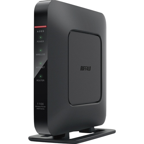 バッファロー 無線LAN親機 AirStation ハイパワー Giga 11ac/n/a/g/b 866+300Mbps ブラック WSR-1166DHP3-
