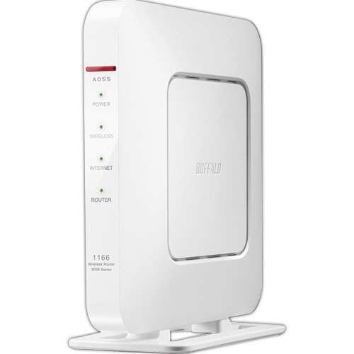 バッファロー 無線LAN親機 AirStation ハイパワー Giga 11ac/n/a/g/b 866+300Mbps ホワイト WSR-1166DHP3-