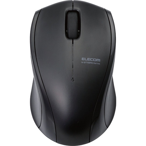 エレコム 静音Bluetoothマウス(IR LED 3ボタン) ブラック M-BT15BRSBK 1個