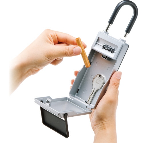 サンワサプライ セキュリティ鍵収納ボックス 2段階開閉式 SL-75 1個