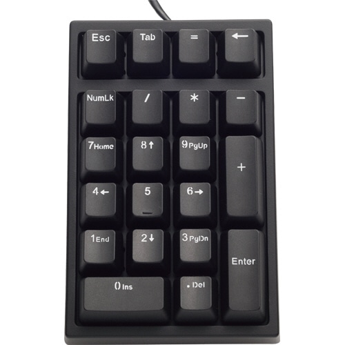 アーキス ProgresTouch RETRO NPad メカニカルテンキーパッド Cherry MX 赤軸 AS-TKPD21/LRBK 1個