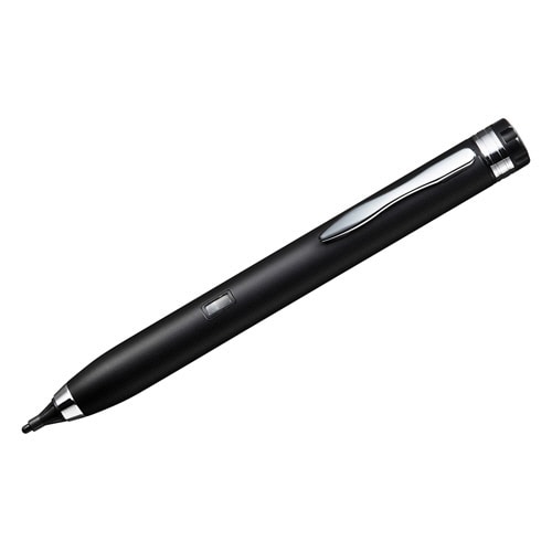 サンワサプライ 電池式極細タッチペン ブラック PDA-PEN41BK 1本