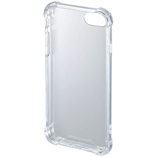 サンワサプライ iPhone8/7用 耐衝撃ケース クリア PDA-IPH013CL 1個