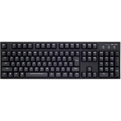 アーキス ProgresTouch RETRO メカニカルフルキーボード Cherry MX 赤軸 AS-KBPD08/LRBKN 1台