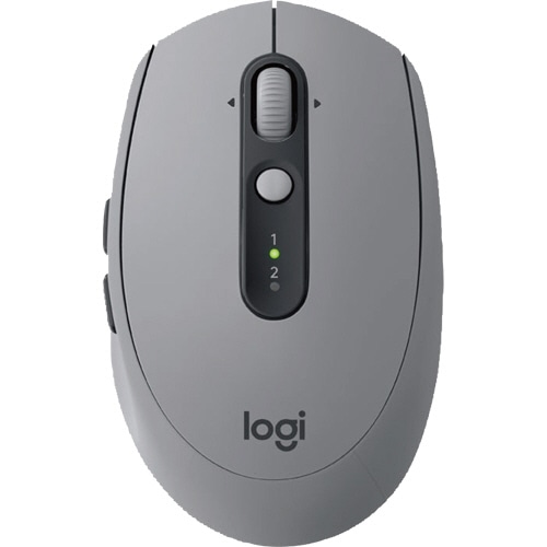 ロジクール M590 マルチデバイス サイレント マウス ミッドグレイ トーナル M590MG 1個