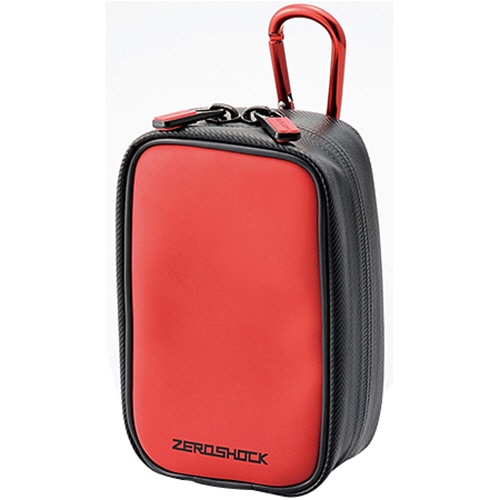 エレコム ZEROSHOCKカメラケース W83×D50×H135mm レッド ZSB-DG014RD 1個