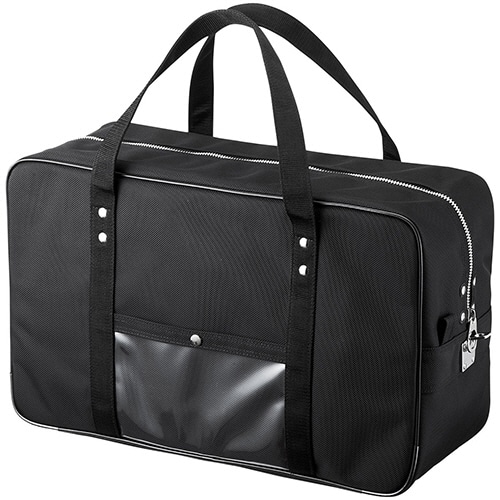 サンワサプライ メールボストンバッグ Lサイズ ブラック BAG-MAIL2BK 1個