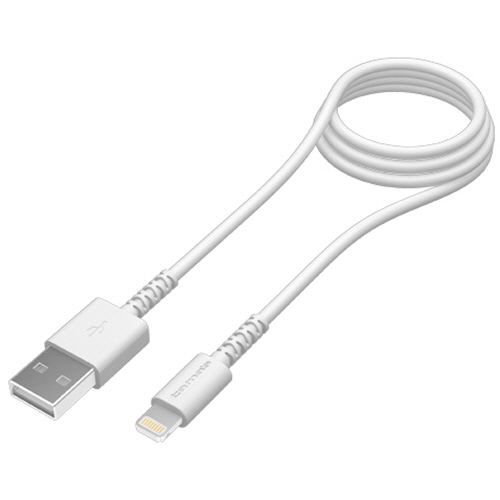 多摩電子工業 Lightning USBケーブル ホワイト 1.0m TH111L10W 1本