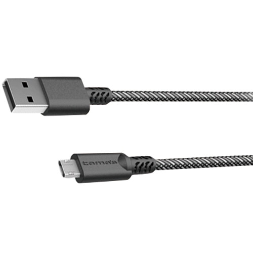 多摩電子工業 WリバーシブルmicroUSBタフケーブル TH97SRT12K 1本