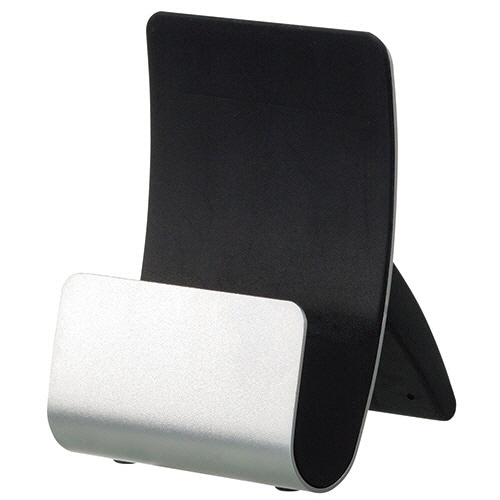 キングジム BASE スマートフォンスタンド シルバー BS01シル 1個