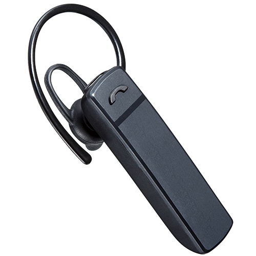 サンワサプライ Bluetoothモノラルヘッドセット ブラック MM-BTMH37BK 1個