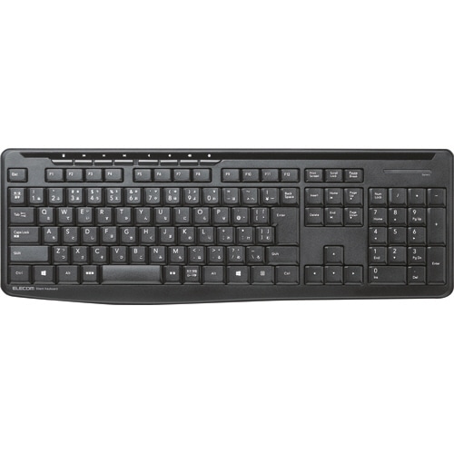 エレコム 無線静音フルキーボード ブラック TK-FDM092STBK 1台