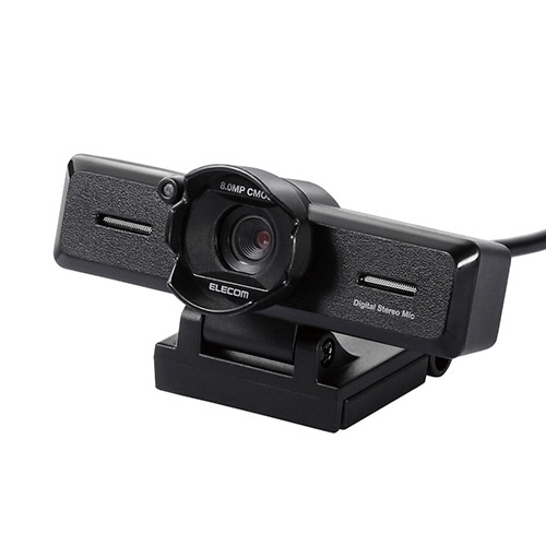 エレコム 超高精細Full Hd対応800万画素Webカメラ UCAM-C980FBBK 1台