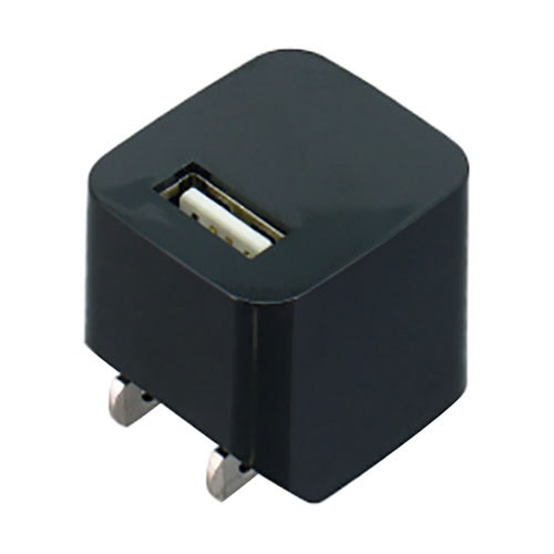 多摩電子工業 コンセントチャージャー 1A 1ポート ブラック TA51UK 1個