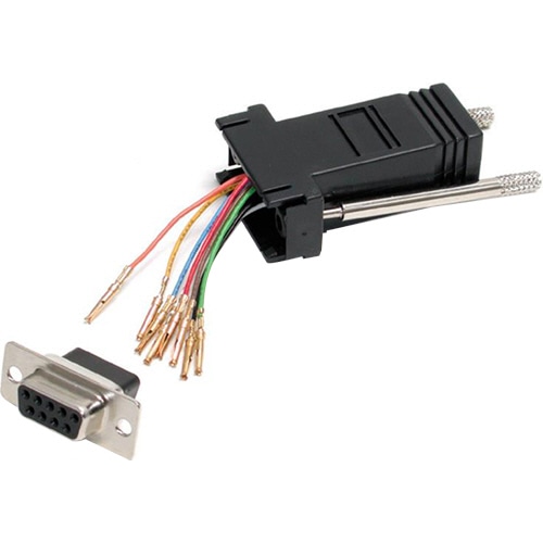StarTech.com DB9-RJ45変換アダプタ D-Sub 9ピン(メス)-RJ45(メス) GC98FF 1個