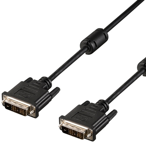 バッファロー DVIケーブル シングルリンク DVI-D24pinオス 3.0m BDVS30BK 1本