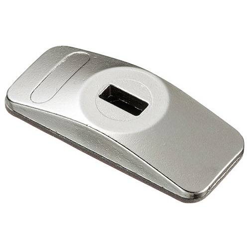 サンワサプライ　セキュリティスロット増設パーツ　ｅセキュリティ　薄型取付部品　両面テープ式　シルバー　ＳＬＥ－２０Ｐ　１個