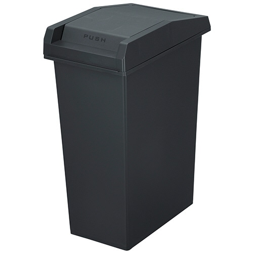 新輝合成 TONBO ユニードスライドペール45 45L チャコールブラック 02082-8 1台
