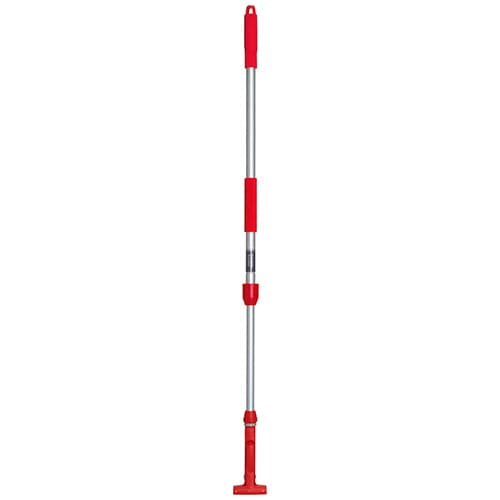 テラモト FXハンドル アルミ伸縮柄 レッド CL-374-100-2 1本