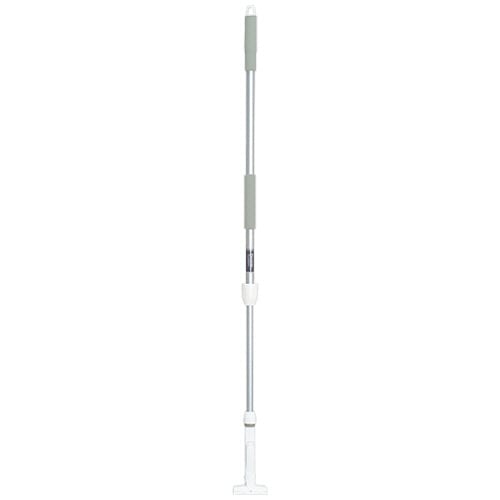 テラモト FXハンドル アルミ伸縮柄 ホワイト CL-374-100-8 1本