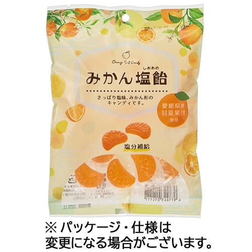 金扇ドロップス工業　みかん塩飴　１１０ｇ　１パック