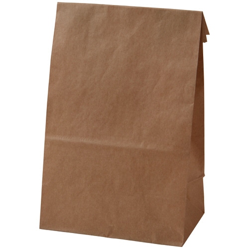 シモジマ　ＨＥＩＫＯ　ＮＦ耐油角底袋　Ｎｏ．４　未晒無地　＃００４１８０３３１　１パック（１００枚）