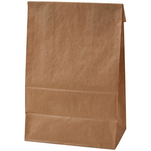 シモジマ　ＨＥＩＫＯ　ＮＦ耐油角底袋　Ｎｏ．６　未晒無地　＃００４１８０３４１　１パック（１００枚）