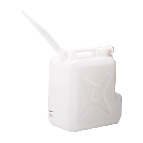 TRUSCO ハンディ缶(携帯用) 10L こしあみ付キャップ付 水・灯油用 L-10P 1個