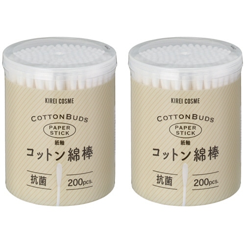 サンクラウド コットン綿棒 1パック(400本:200本×2個)