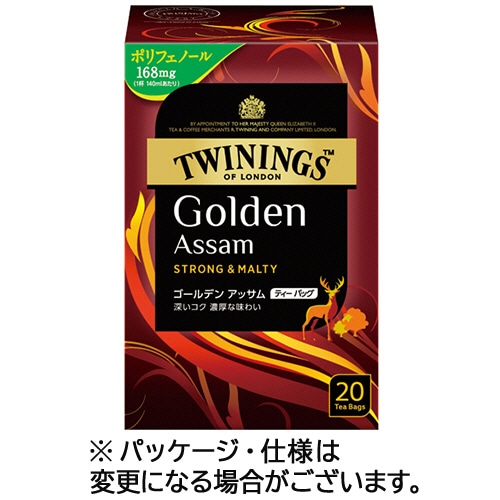 片岡物産 トワイニング ゴールデン アッサム ティーバッグ 1箱(20バッグ)