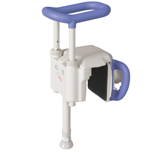 アロン化成　ユニットバス対応浴槽手すり　ＵＳＴ－１３０ＵＢ　ショート　ブルー　５３６－６４１　１台