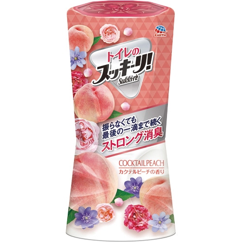 アース製薬 トイレのスッキーリ! カクテルピーチ 400ml 1個