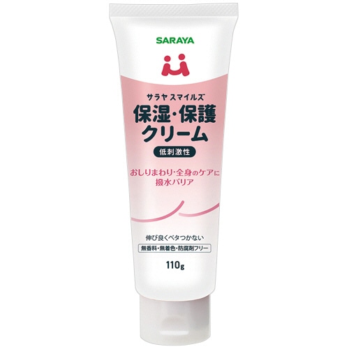 サラヤ　サラヤスマイルズ　保湿・保護クリーム　１１０ｇ　１本