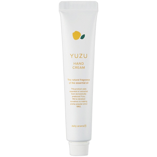 デイリーアロマジャパン　国産柑橘ミニハンドクリーム　高知県産ＹＵＺＵ（ゆず）　２０ｇ　１本