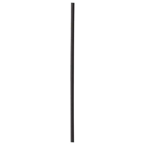 きんだい ストレートストロー(無包装) φ6×210mm ブラック GS-53 1パック(500本)