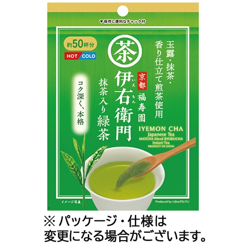 宇治の露製茶 伊右衛門 抹茶入インスタント緑茶 40g 1パック