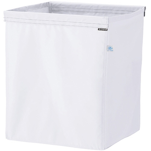山崎産業　コンドル　リサイクルカートＹ－２（収納袋）　小（約１２０Ｌ）　ホワイト　ＣＡ８７２－００２Ｘ－ＭＢ－Ｗ　１枚