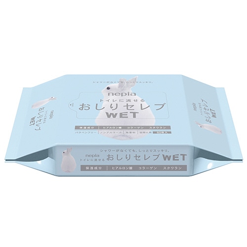 王子ネピア おしりセレブ WET 詰替 1パック(60枚)