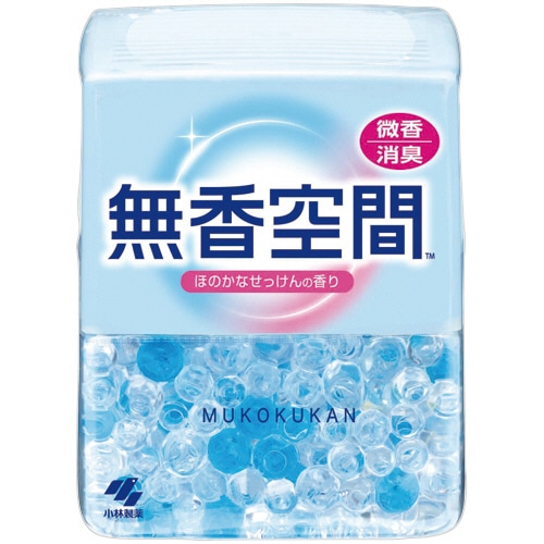 小林製薬 無香空間 ほのかなせっけんの香り 本体 315g 1個